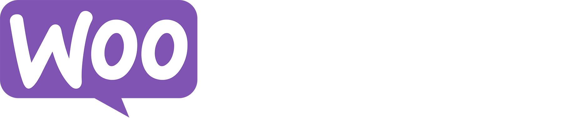 logo woocommerce, na którym tworzymy sklepy internetowe w strony internetowe CSolution
